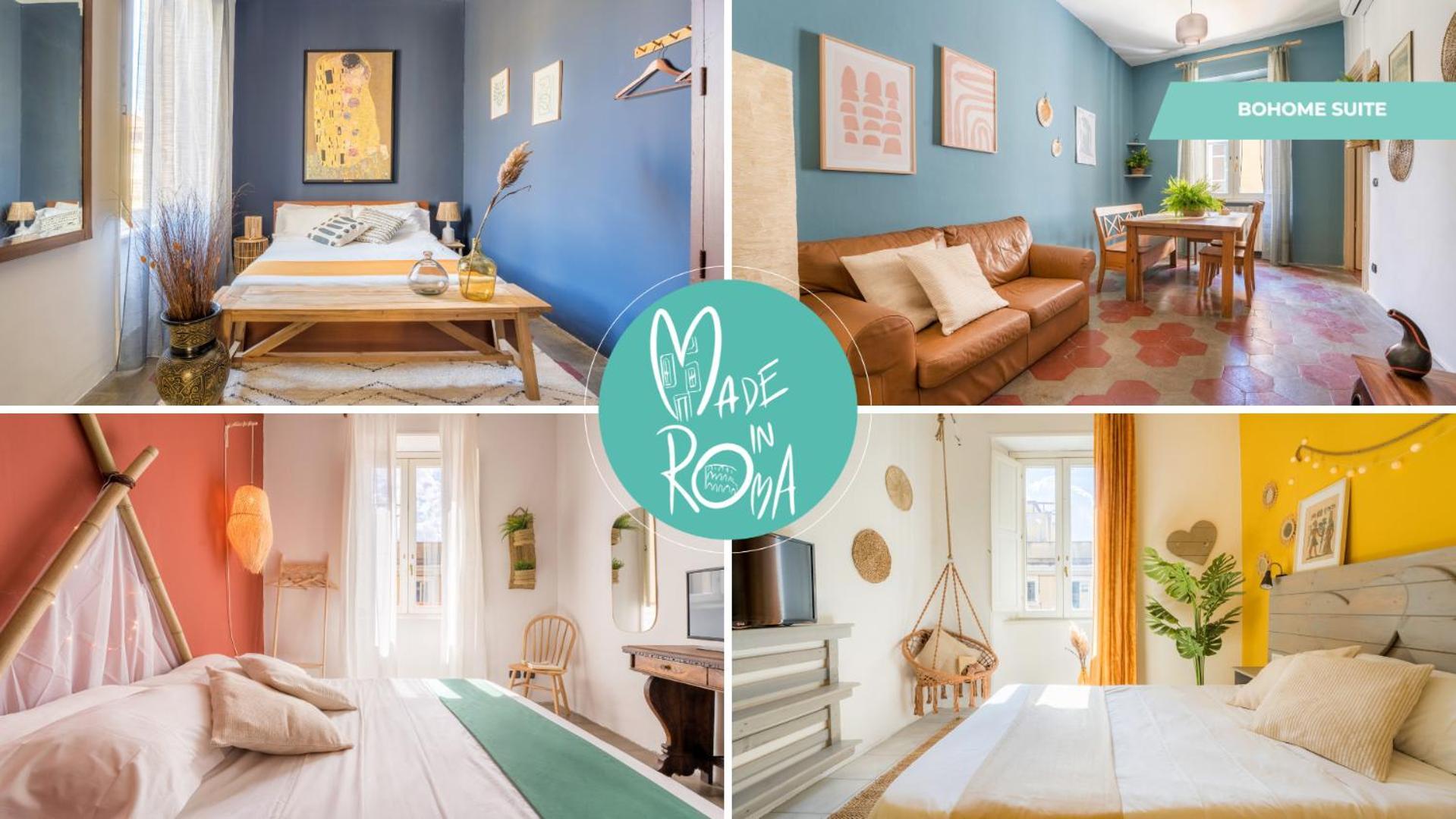 Bohome Suite - Ethnic Apt In The Center Of Řím Exteriér fotografie